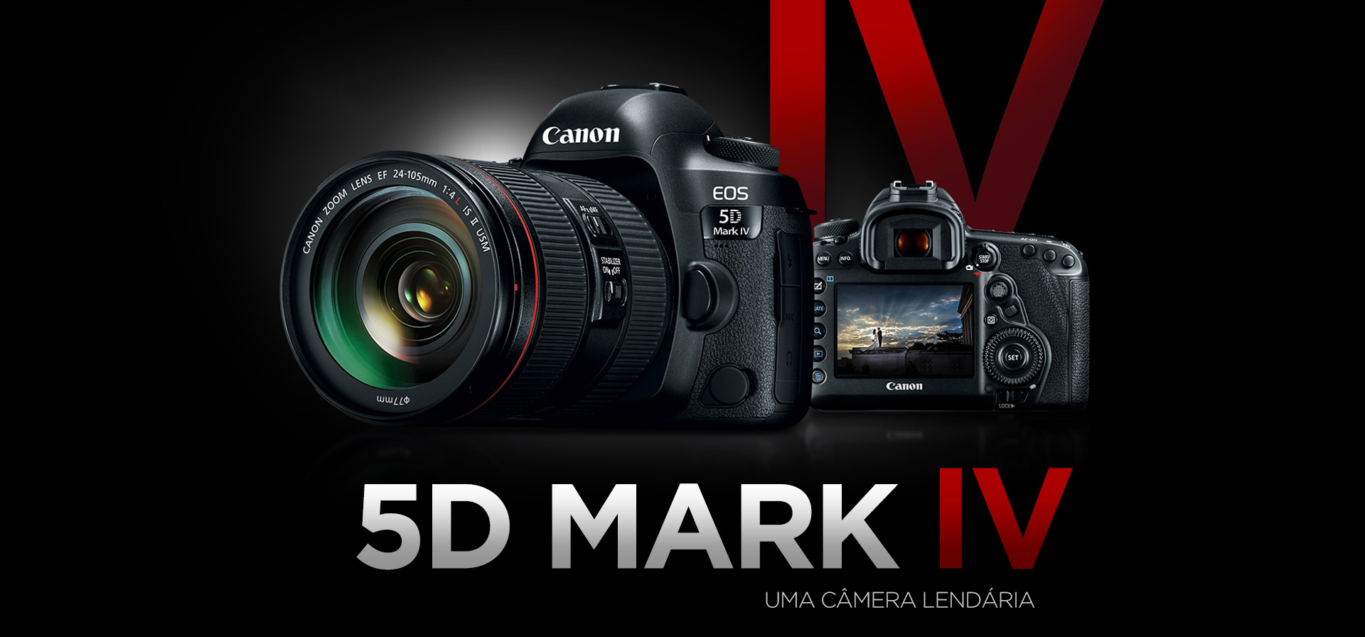 Câmera Canon EOS 5D MARK IV